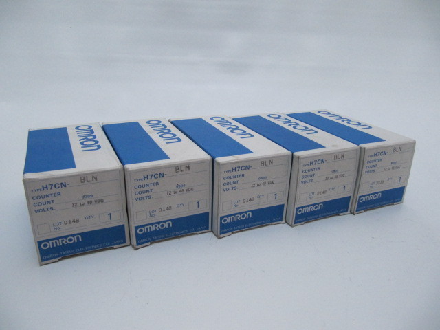 (NEW) Omron Counter Module (12-48VDC) H7CN-BLN