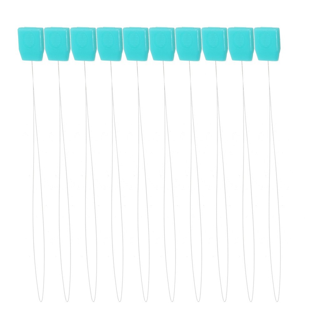10 PCS Needle Threading Tools for Sewing Long Threader Embroidery
