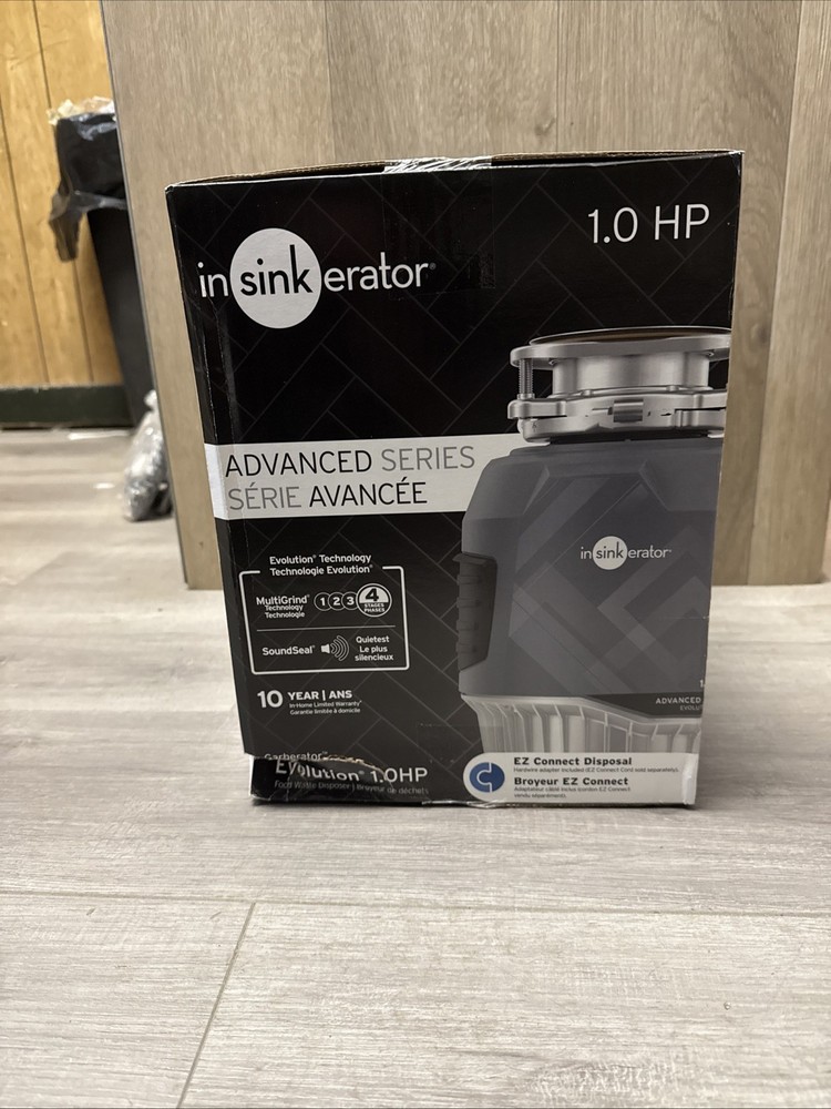 Insinkerator Food Waste Disposer, InSinkErator Evolution 1.0 HP Garburator