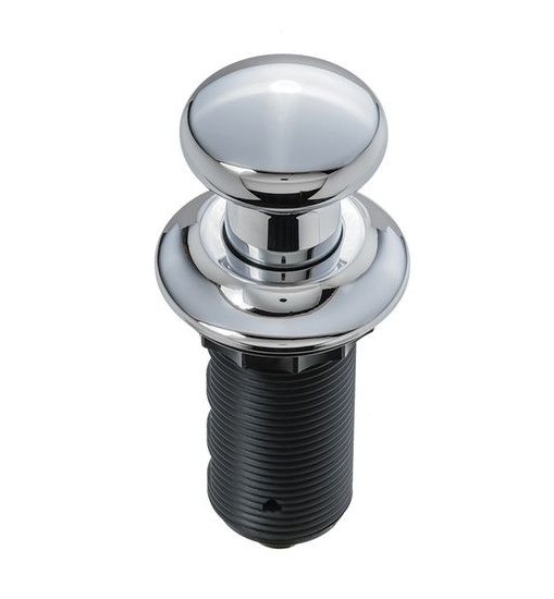 InSinkErator 78665B-ISE Decorative Air Activated Nautical Switch Button - Chrome