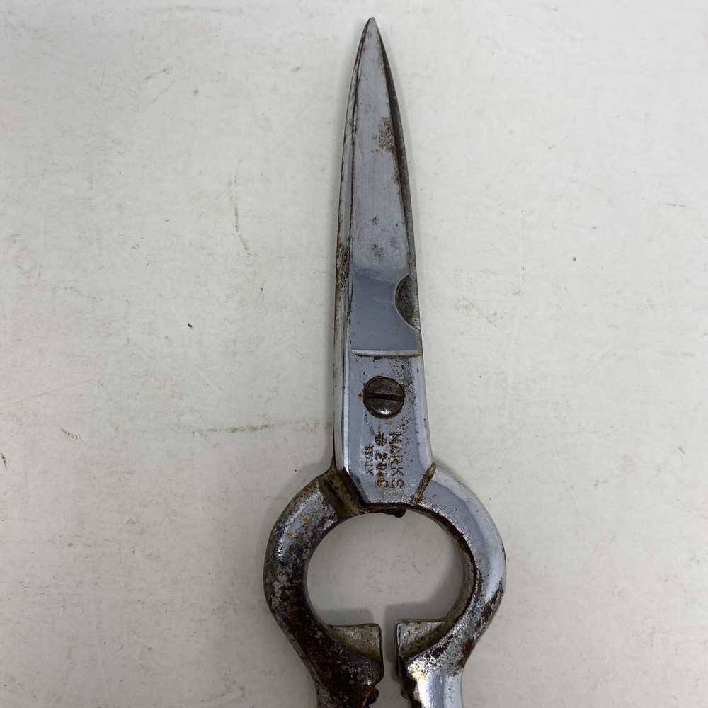Kitchen Scissors, 8”, Chrome Marks 201C, Italy