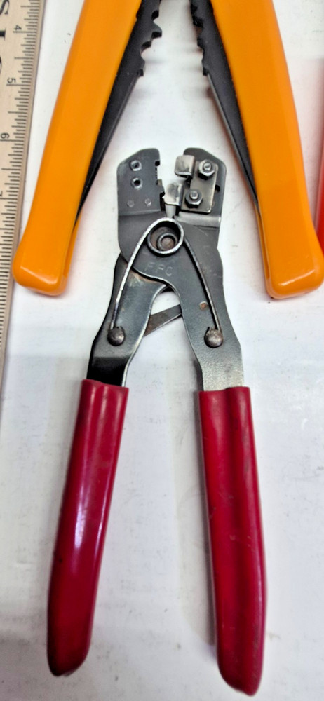 4 Network Cable Modular Crimper/Cutter/Stripper & Ratch Crimping Tools