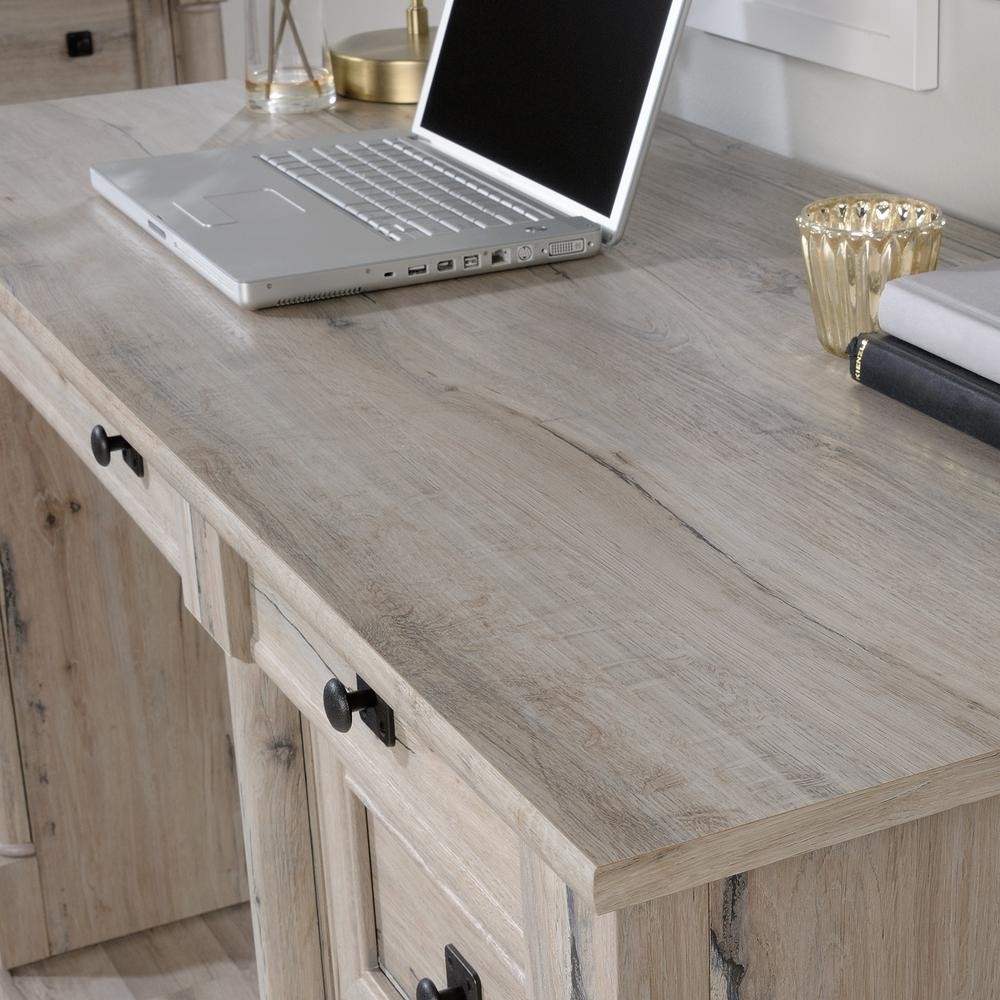 Palladia Computer Desk, Split Oak finish