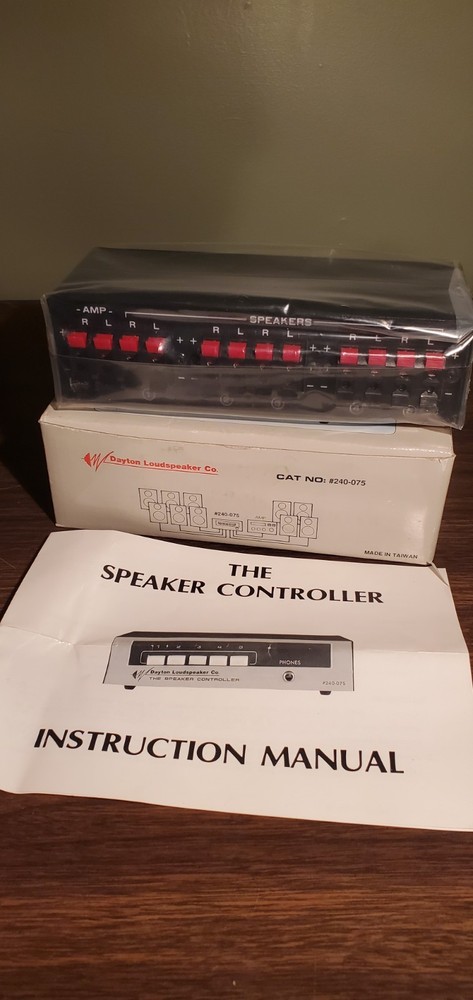 Dayton 240-075 Speaker Controller