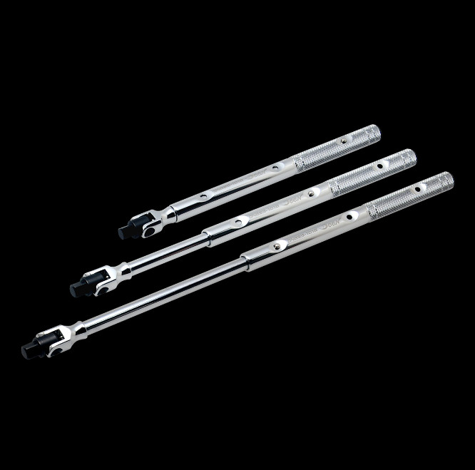 DeeN 3/8SQ Telescoping Spinner Handle DNBS3-1016 3-Step Telescopic Made in Japan