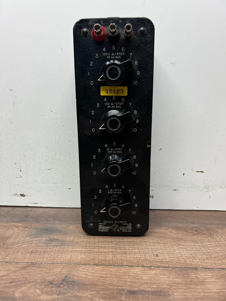 General Radio Decade Resistor Type 1432-J