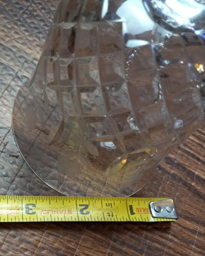 Vintage, Diamond Cut, Crystal Bell