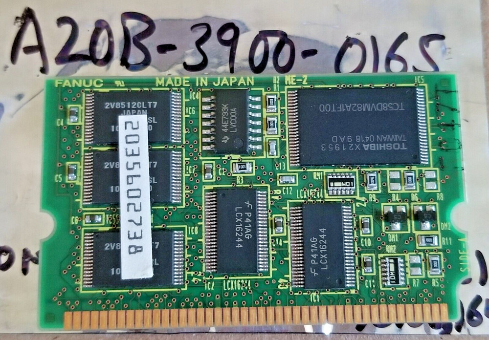 FANUC MEMORY FROM 32MB SRAM 3MB (A20B-3900-0165)