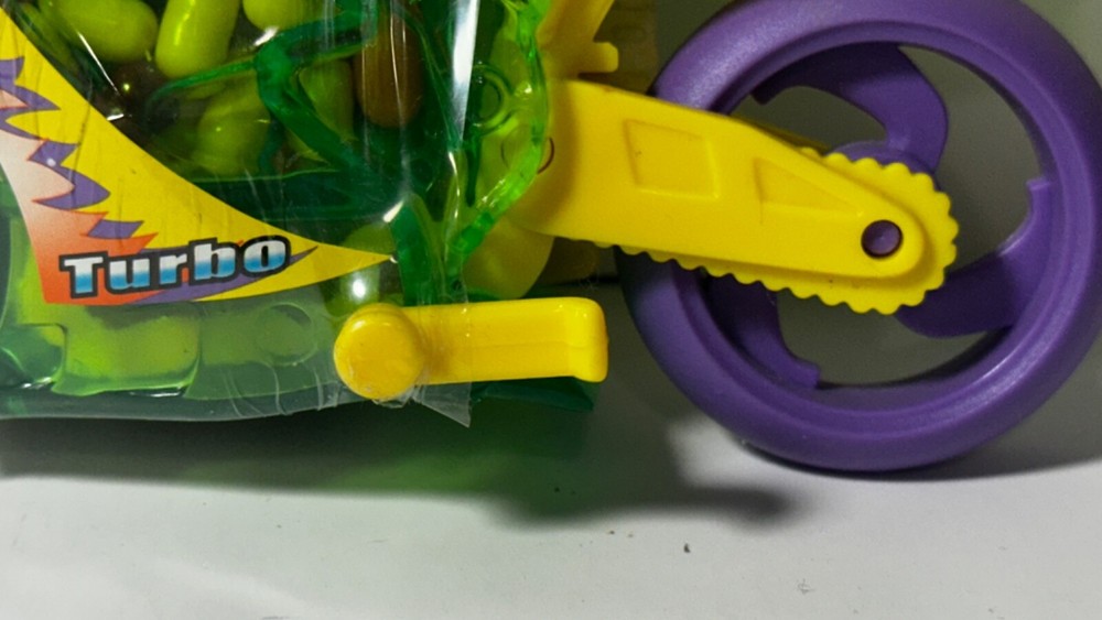 motorcycle Candy Duds Candy Dispenser from 2000, Mint Unopened