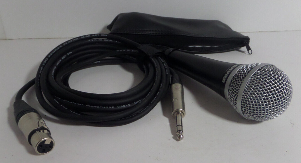 Sure Microphone and cord and case PG58