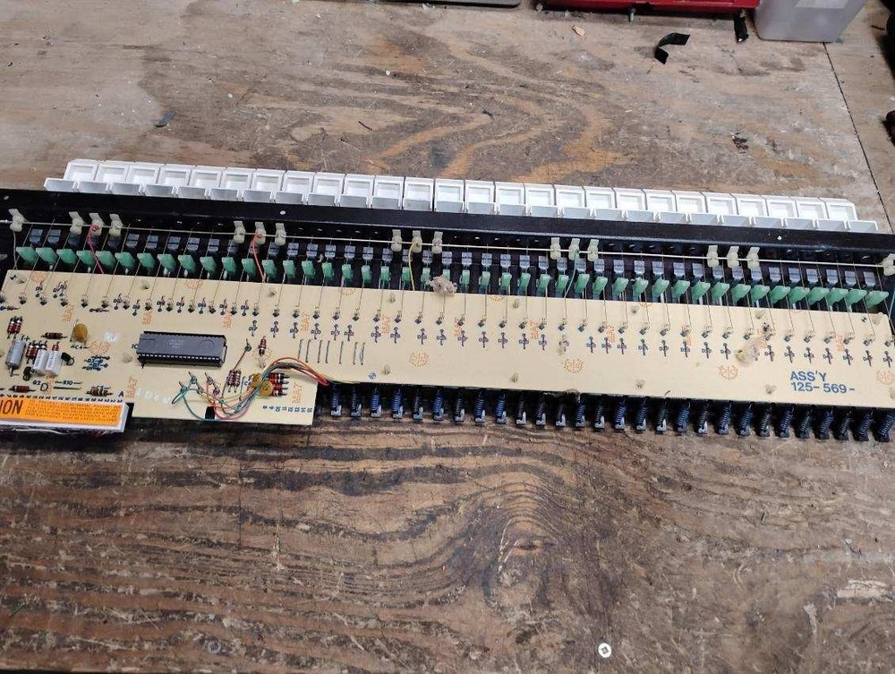Vintage Organ Keys 44 Note 3.5 Octave Set! MAKE OFFER!