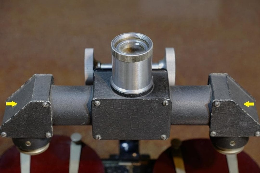 Antique Early Showa Japanese Comparison Microscope Reflected Light Forensic Type