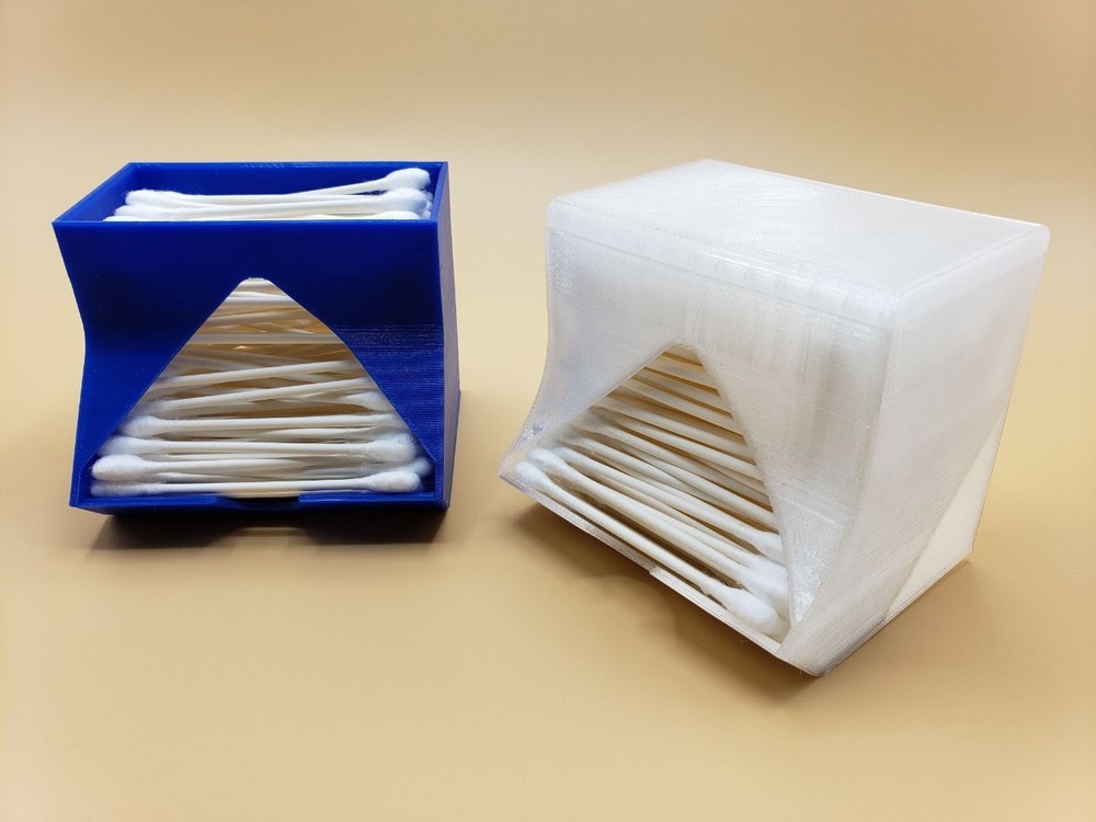 (Black) Q-Tip Swab Dispenser Organizer