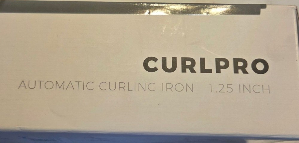 TYMO Automatic Rotating Curling Iron 1.25 "Ceramic Coating Metallic Gray