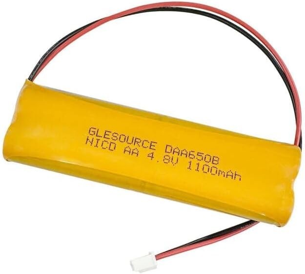 Emergency Lighting Battery 4.8V 1100mAh Ni-CD Replacement 2 Pack