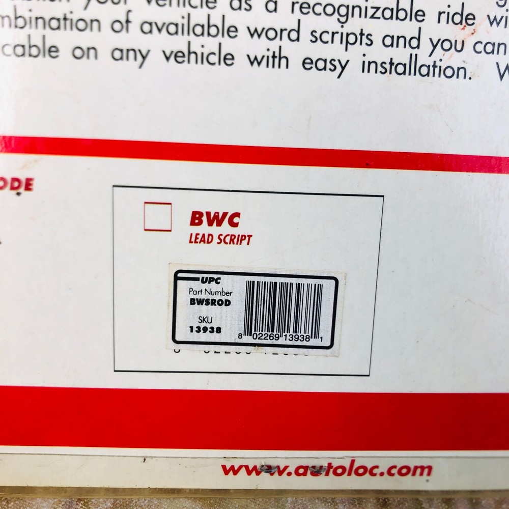 Dynamic Distributions LLC AutoLoc Smartscript "HOt" & "ROd"