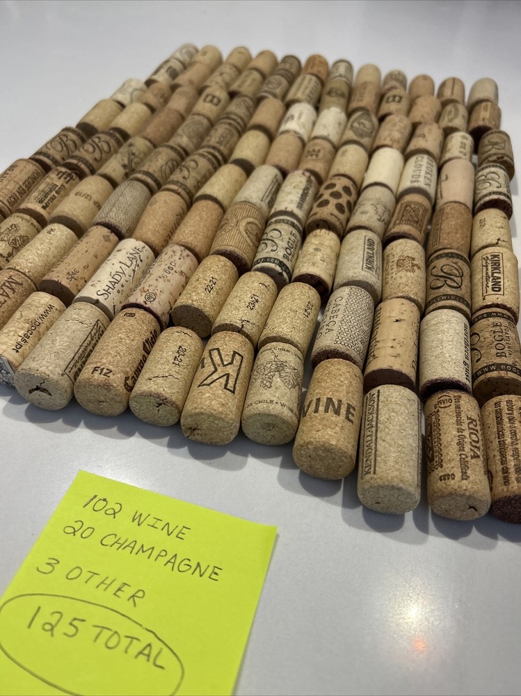 125 Corks Wine And Champagne