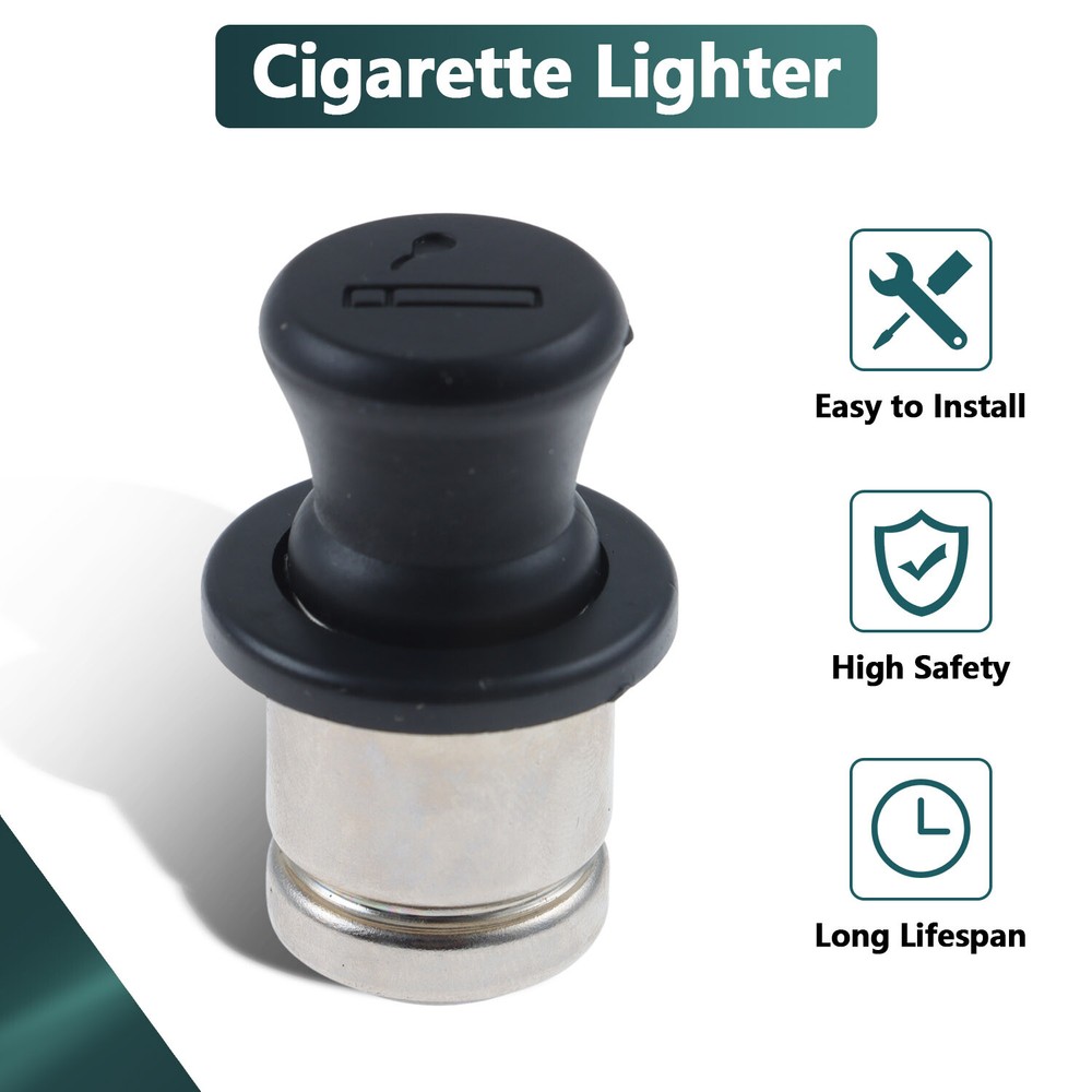 Instrument Panel Cigarette Cigar Lighter Knob Element for 1997-2020 Jeep