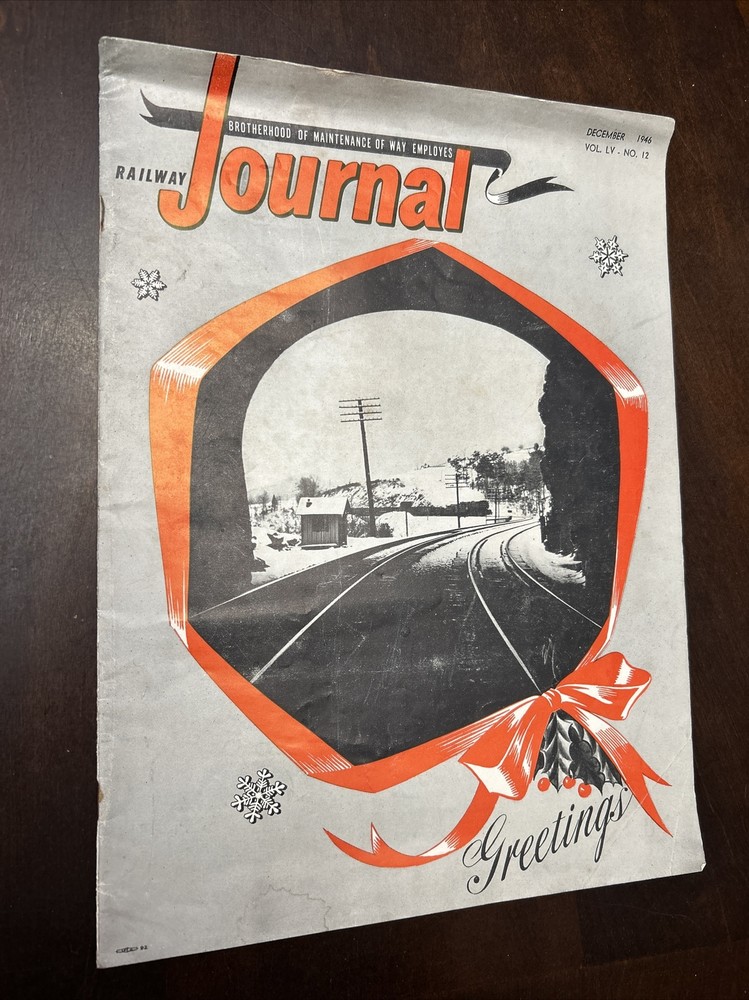 Railway Journal Magazine Dec 1946