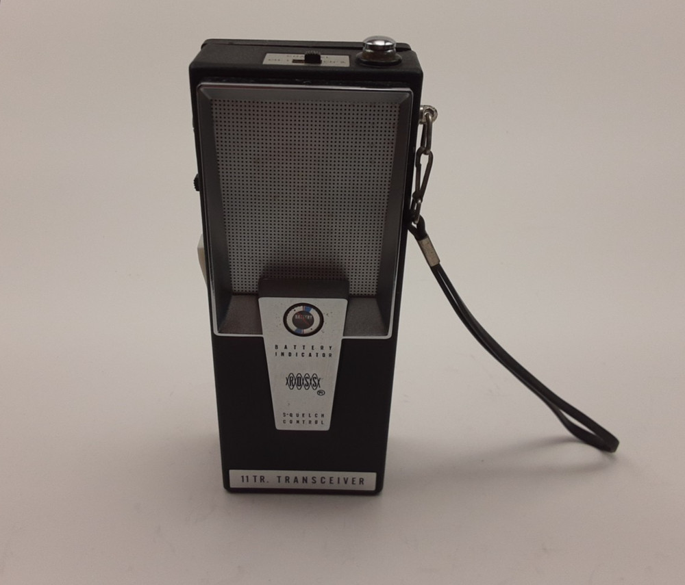 Ross 11 Transistor Transceiver, Turns On With Static, 1960s