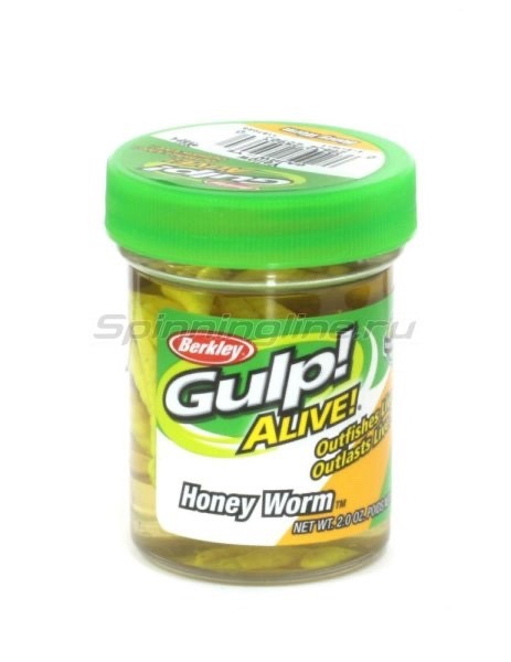 Berkley Gulp! Honey Worms - Yellow