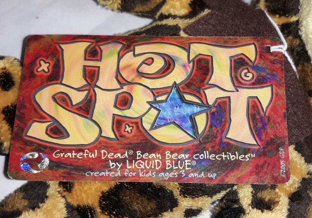 Grateful Dead Bean Bear HOT SPOT 2005 Edition 14