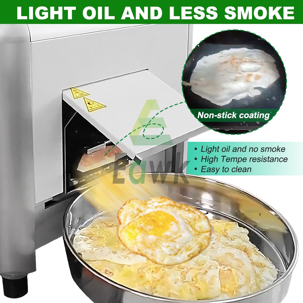 Automatic Fried Egg Maker Commercial Soft Boiled Egg Non-Stick Frying Machine