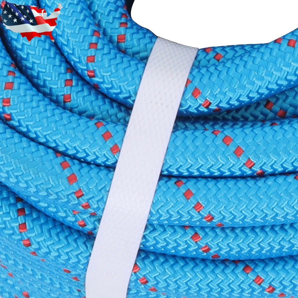 Pulling Rigging Line 1/2" × 125' Double Braid Nylon Polyester Arborist Bull Rope