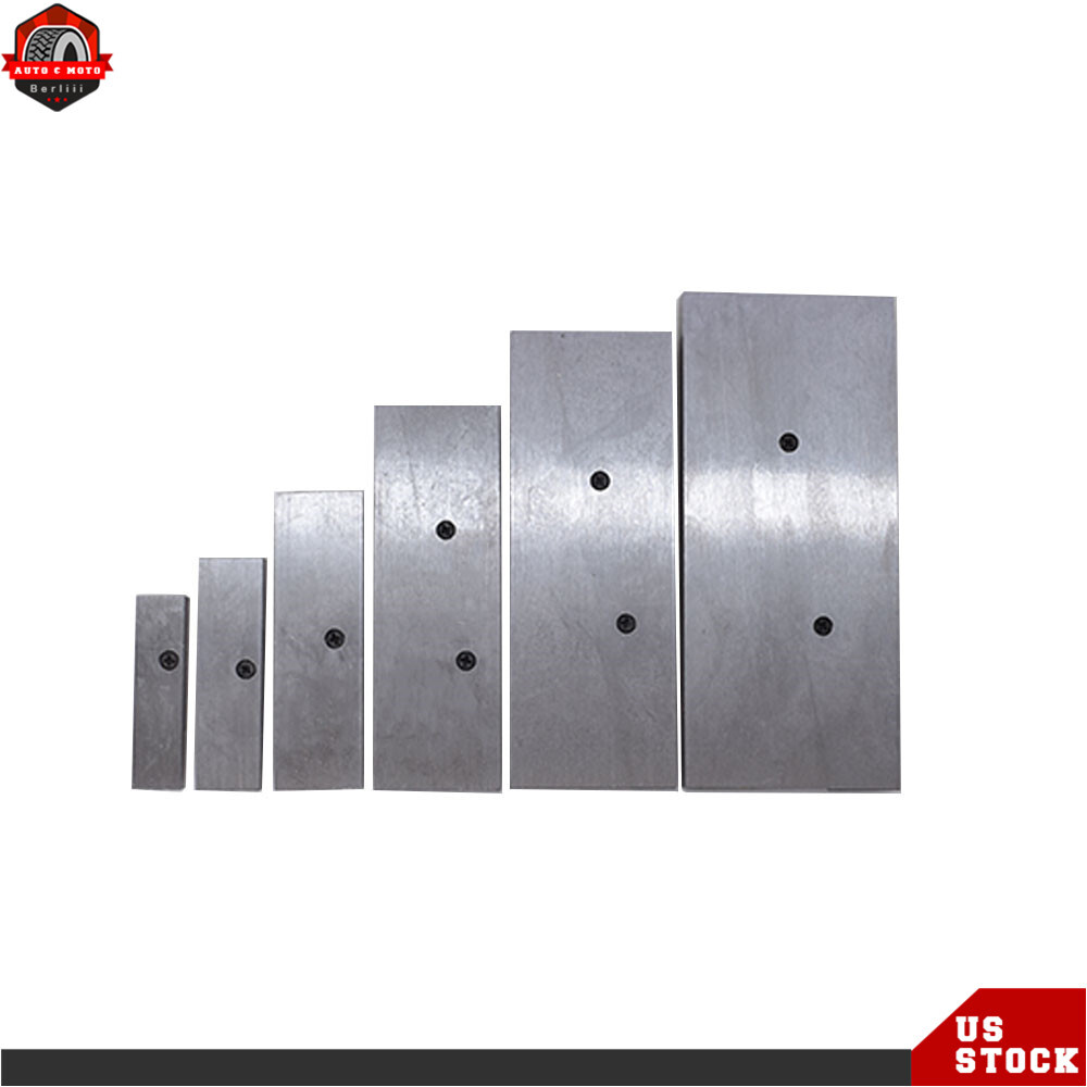 6 Pack ADJUSTABLE PARALLEL SET 3/8" - 2-1/4" For Layout Inspection New