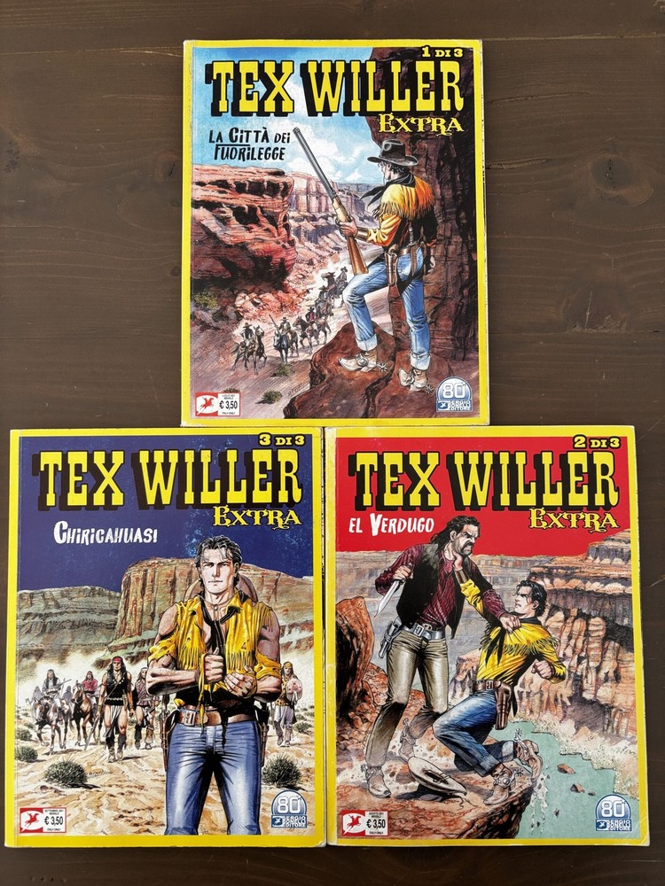 TEX Willer Extra No. 1-2-3 - Bonelli