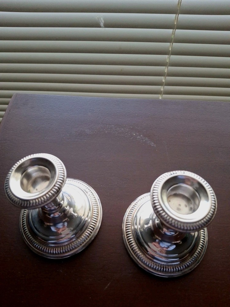 sterling silver candlesticks candelabra