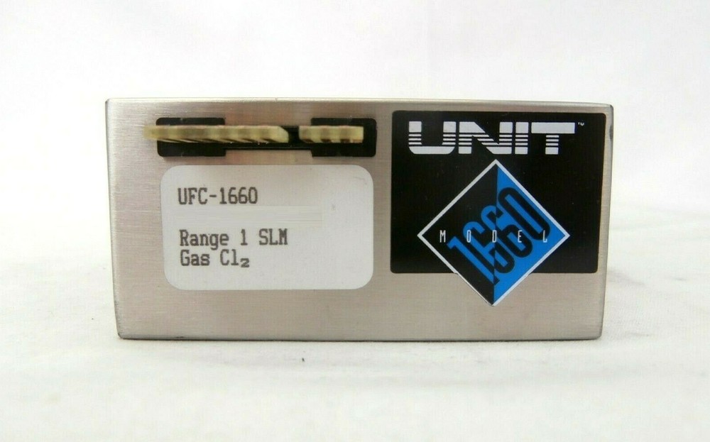 UNIT Instruments UFC-1660 Mass Flow Controller MFC 1 SLM CL2 Working Spare