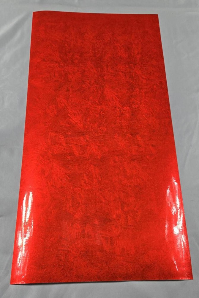 Fluorescent Red Galvanized Sign Vinyl Plotter Cutter 24" x 10 ft