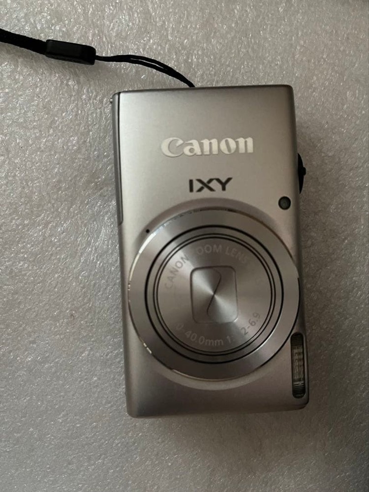Canon IXY 100F Digital Camera Silver Compact with LCD Display