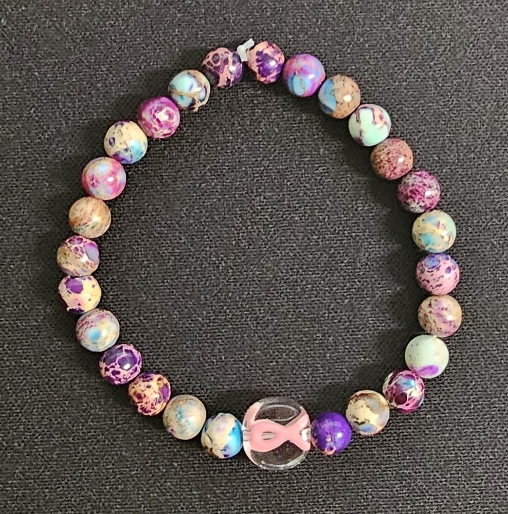 Unique Breast Cancer Awareness Bracelet