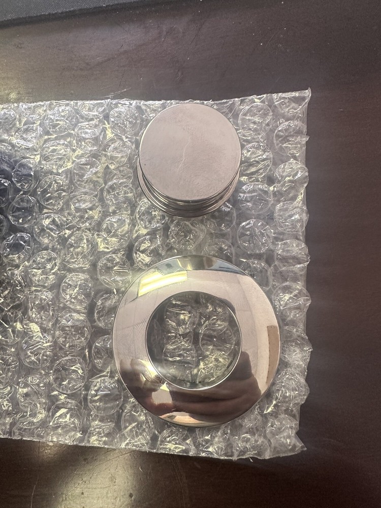 Westbrass ASB-RB3-05 Replacement Raised Button Disposal Air Switch Trim, Polishe