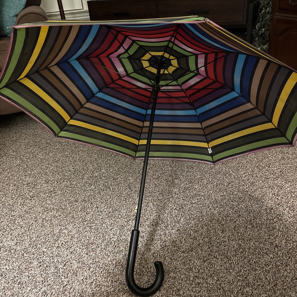 TOTES-Rainbow Colored Umbrella
