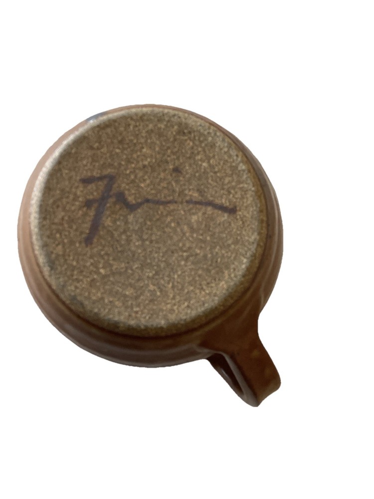 Signed Handmade Studio Pottery Creamer/Small pitcher. 4”