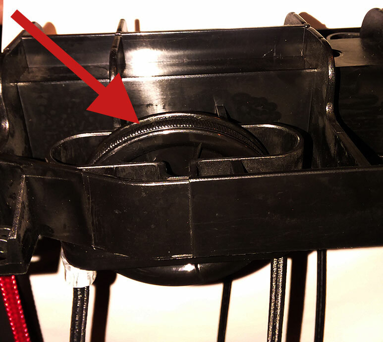 ONE USED BOWFLEX HVT Upper Frame Head Minor Pulley