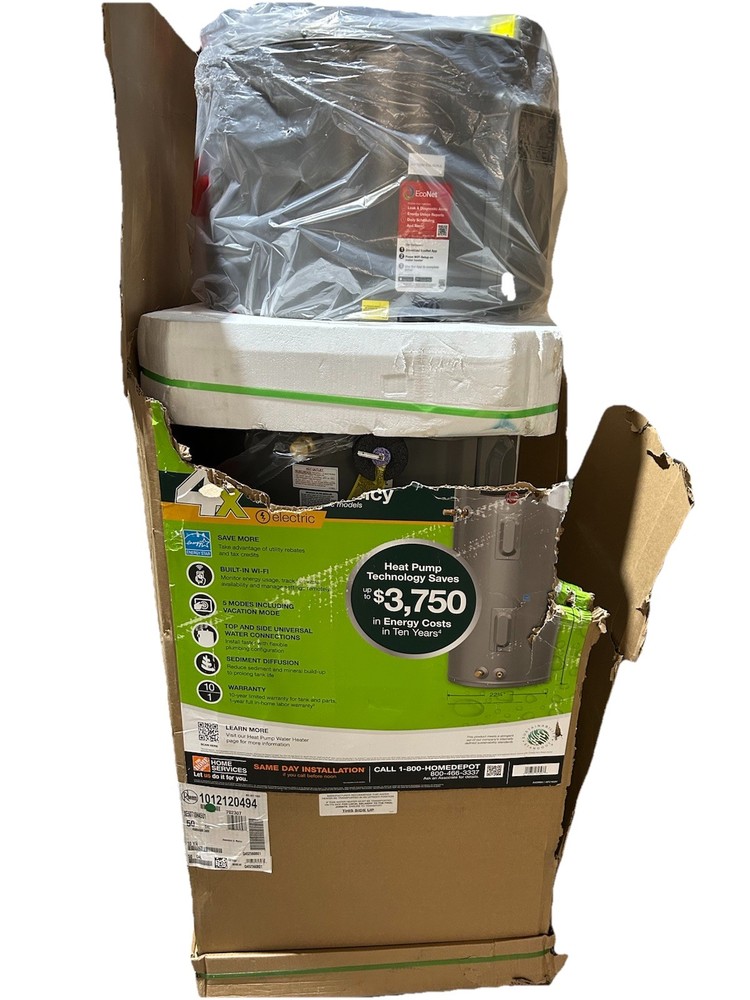 Rheem Performance Platinum 50 Gal Smart High Efficiency Hybrid Water Heater READ