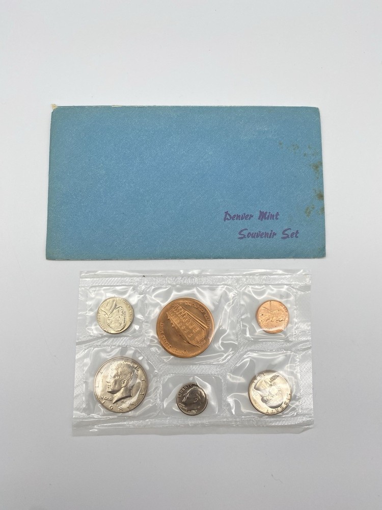 1981 Denver Mint Souvenir Set With Envelope
