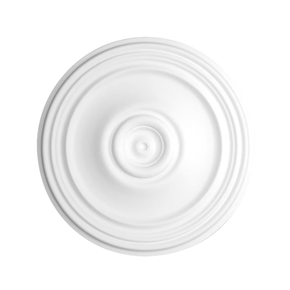 Outwater 21" x 1-3/8" Plain Polyurethane Ceiling Medallion (Single Pack)
