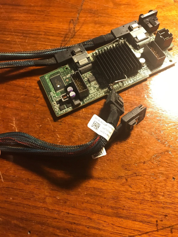 Dell 06V580 PowerEdge Dual SAS Server Module With Cables