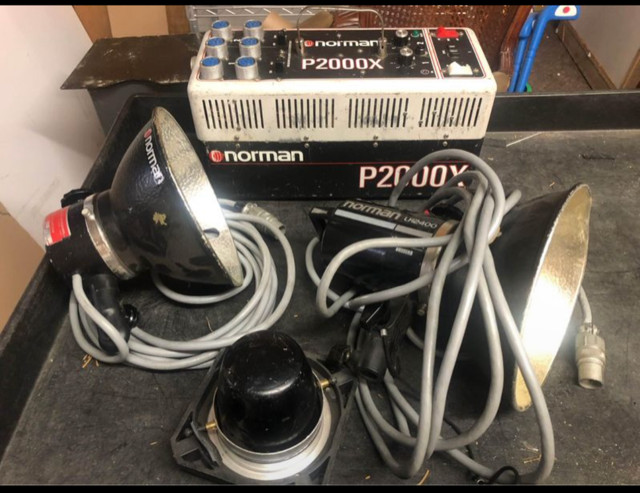 Norman Flash unit and heads