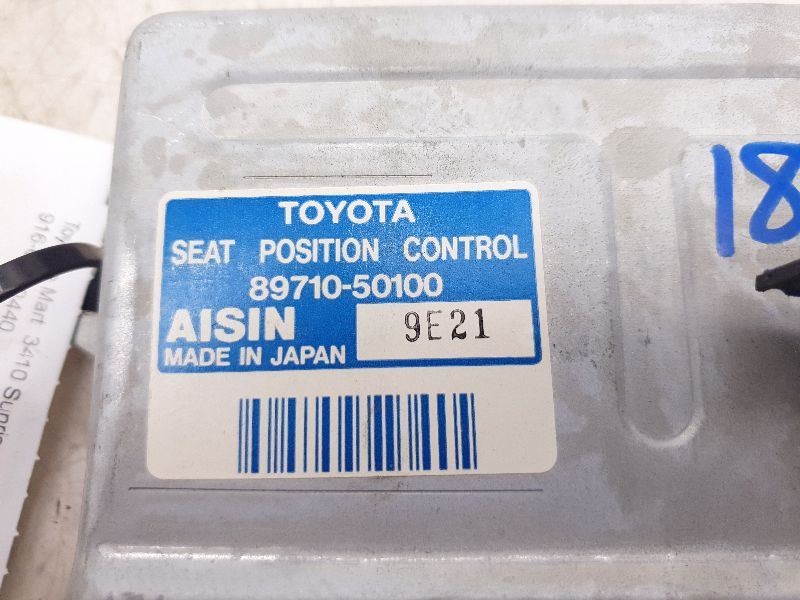97-00 LEXUS LS400 SEAT POSITION MEMORY CONTROL MODULE ECM ASSEMBLY
