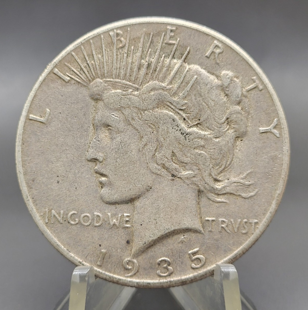 1935 U.S. Peace Dollar 90% Silver