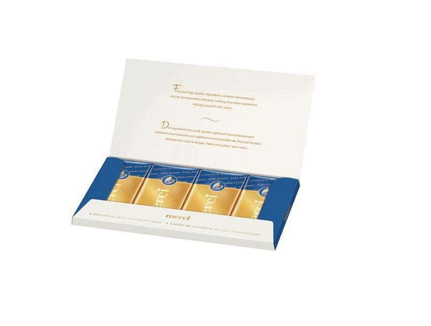 (6 pack )Merci Milk Chocolate bar 100g