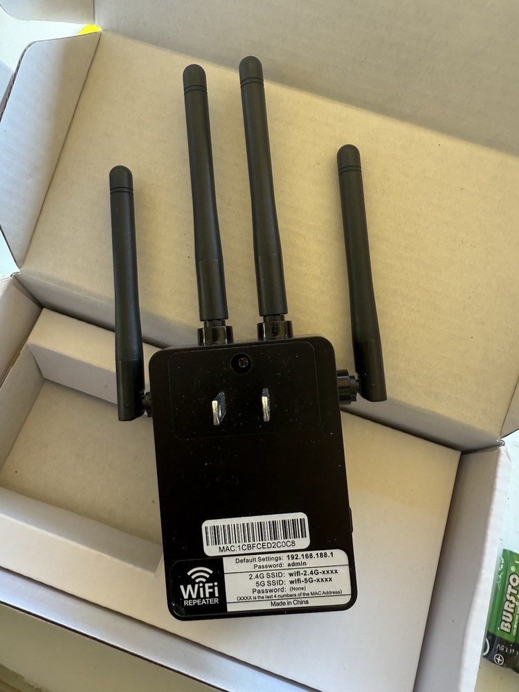 AOOEPU WiFi RangeExtender Signal Booster