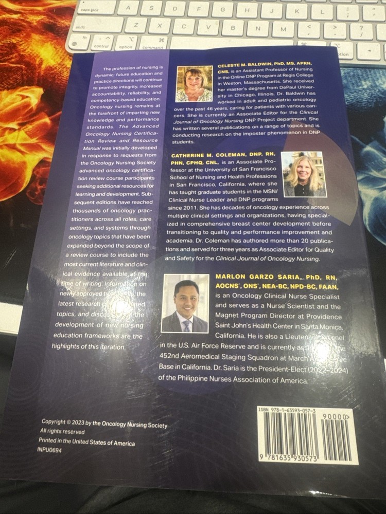 Advanced Oncology Nursing Certification Review and Resource Manual (Third Ed...