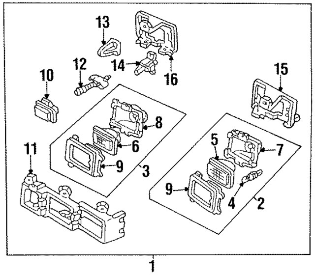 Genuine GM Rear Bracket 16514363